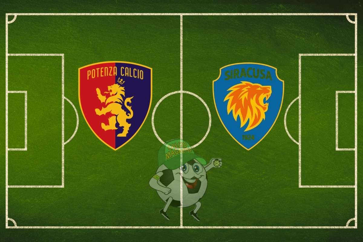 Potenza Siracusa cronaca diretta live risultato in tempo reale