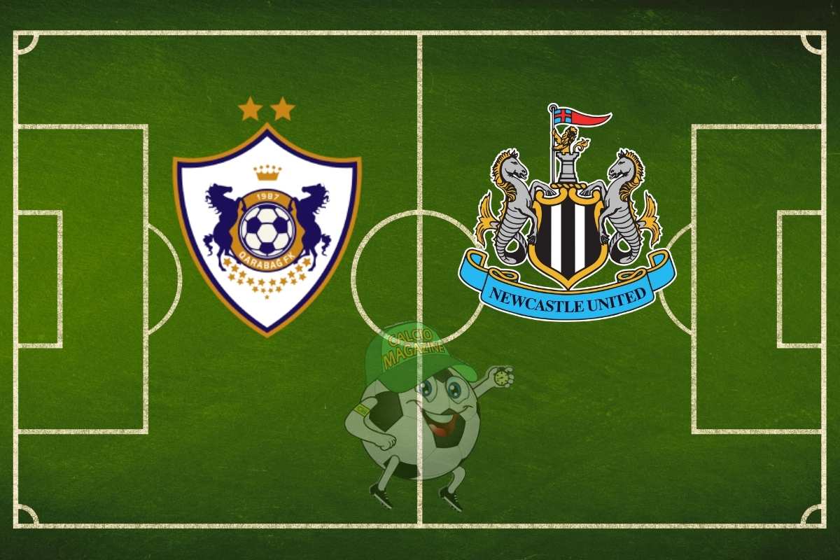 Qarabag Newcastle cronaca diretta live risultato in tempo reale