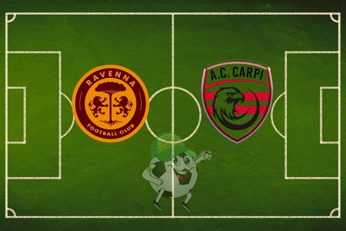 Ravenna Carpi cronaca diretta live risultato in tempo reale