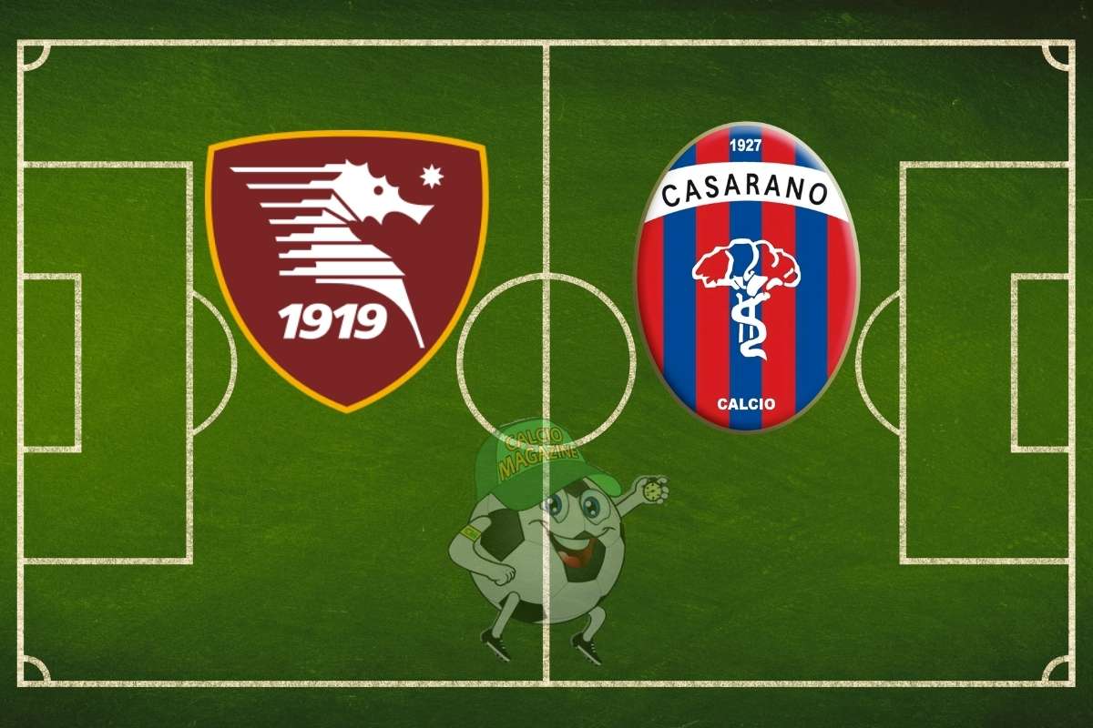 Salernitana Casarano cronaca diretta live risultato in tempo reale