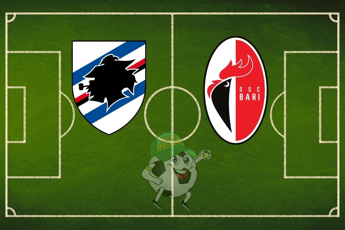 Sampdoria Bari cronaca diretta live risultato in tempo reale