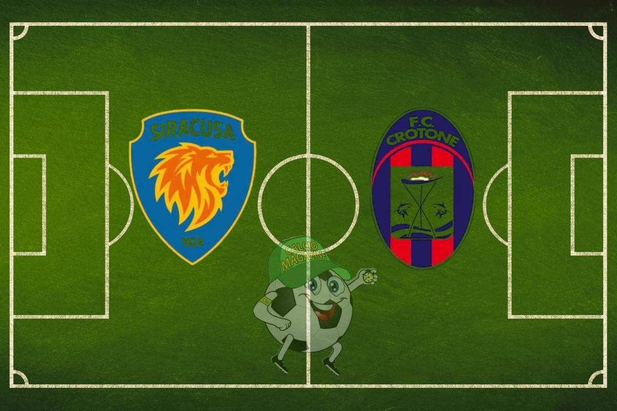 Siracusa Crotone cronaca diretta live risultato in tempo reale