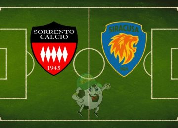 Sorrento Siracusa cronaca diretta live risultato in tempo reale