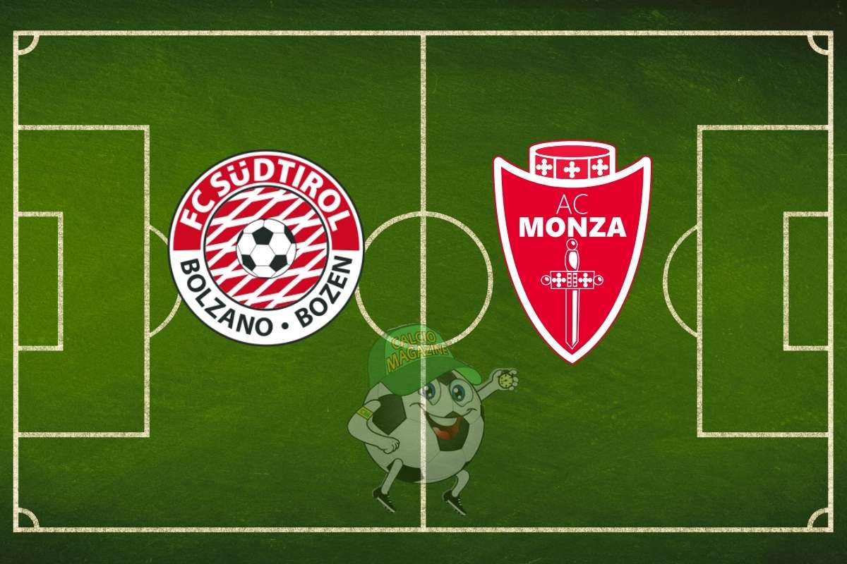 Sudtirol Monza cronaca diretta live risultato in tempo reale