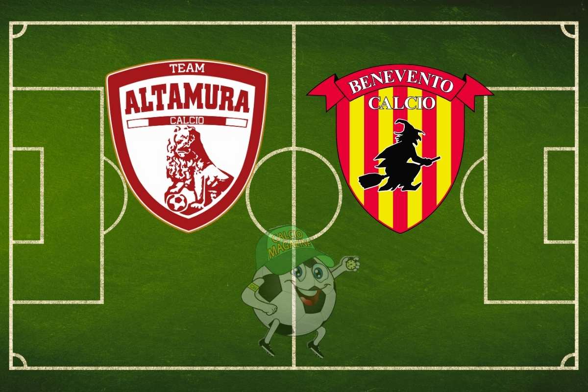 Team Altamura Benevento cronaca diretta live risultato in tempo reale