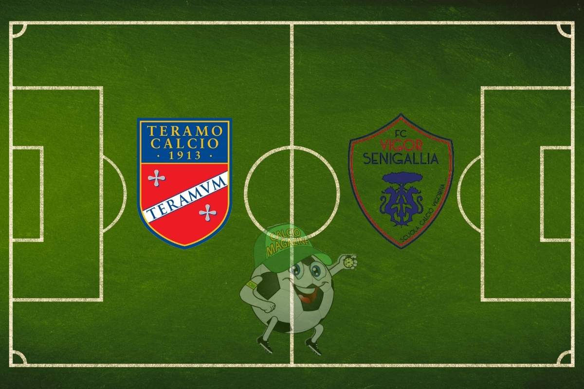 Teramo Vigor Senigallia cronaca diretta live risultato in tempo reale