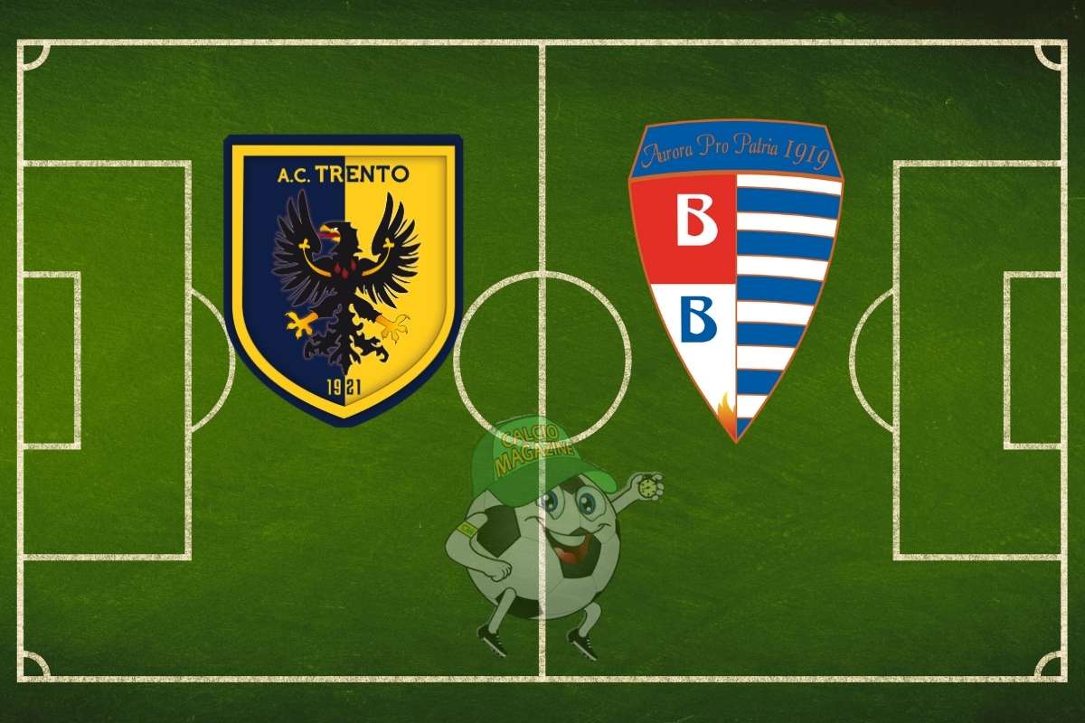 Trento Pro Patria cronaca diretta live risultato in tempo reale