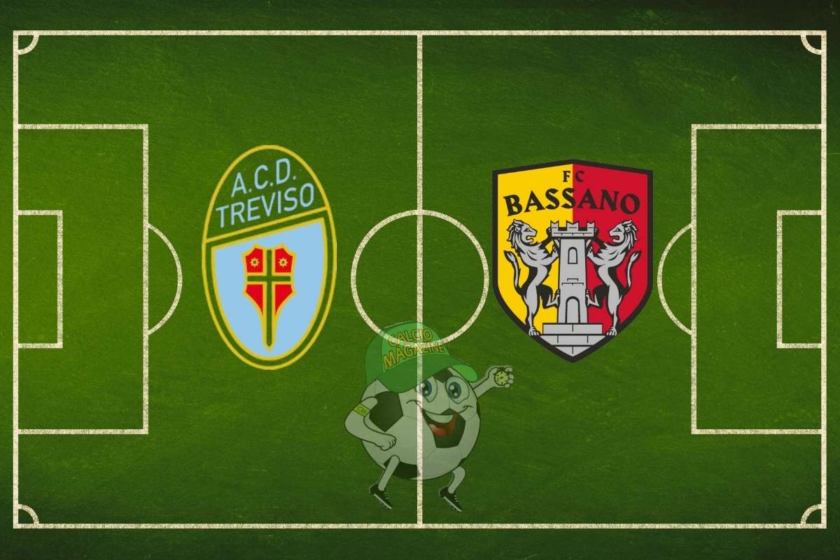 Treviso Bassano cronaca diretta live risultato in tempo reale