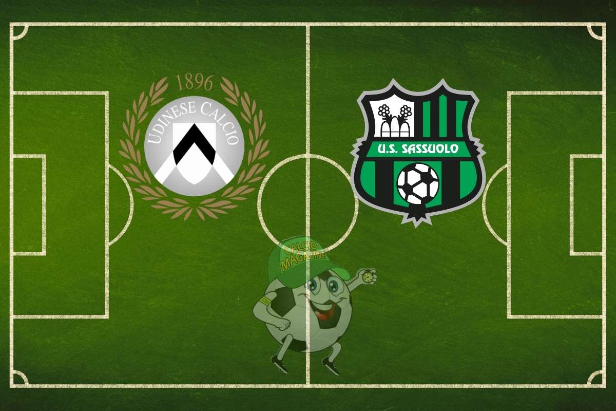Udinese Sassuolo cronaca diretta live risultato in tempo reale