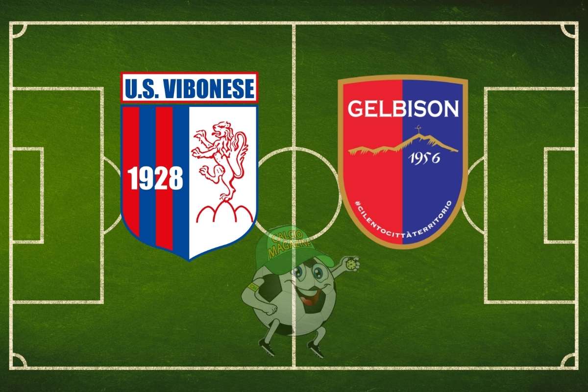 Vibonese Gelbison cronaca diretta live risultato in tempo reale