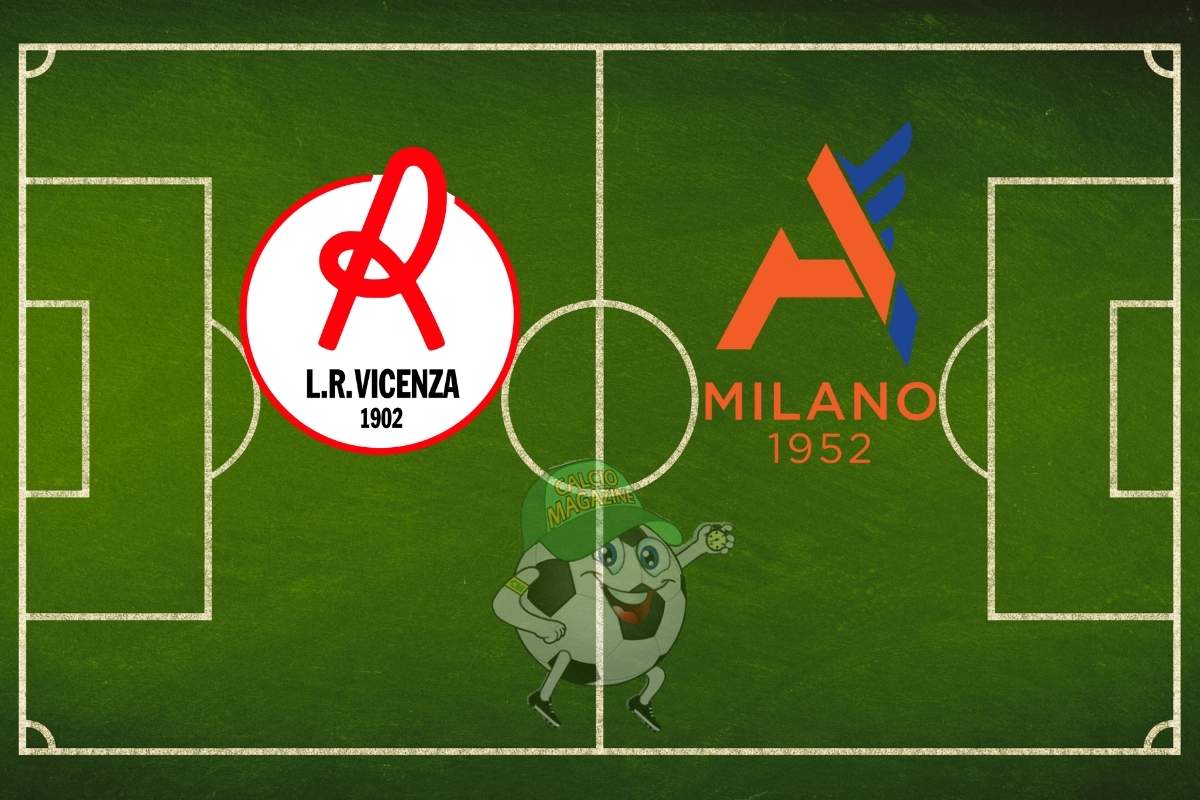 Vicenza Alcione Milano cronaca diretta live risultato in tempo reale