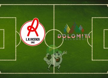 Vicenza Dolomiti Bellunesi cronaca diretta live risultato in tempo reale