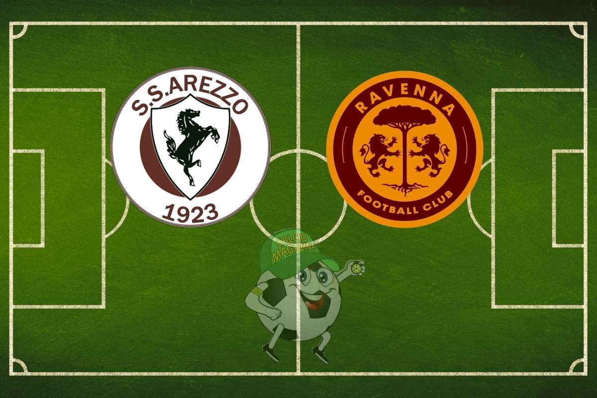 Arezzo Ravenna cronaca diretta live risultato in tempo reale