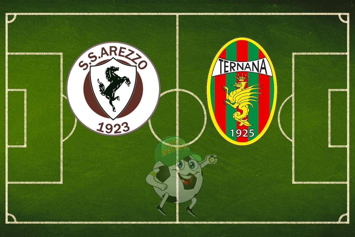 Arezzo Ternana cronaca diretta live risultato in tempo reale