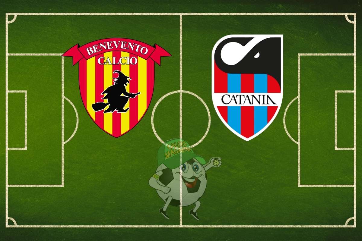 Benevento Catania cronaca diretta live risultato in tempo reale