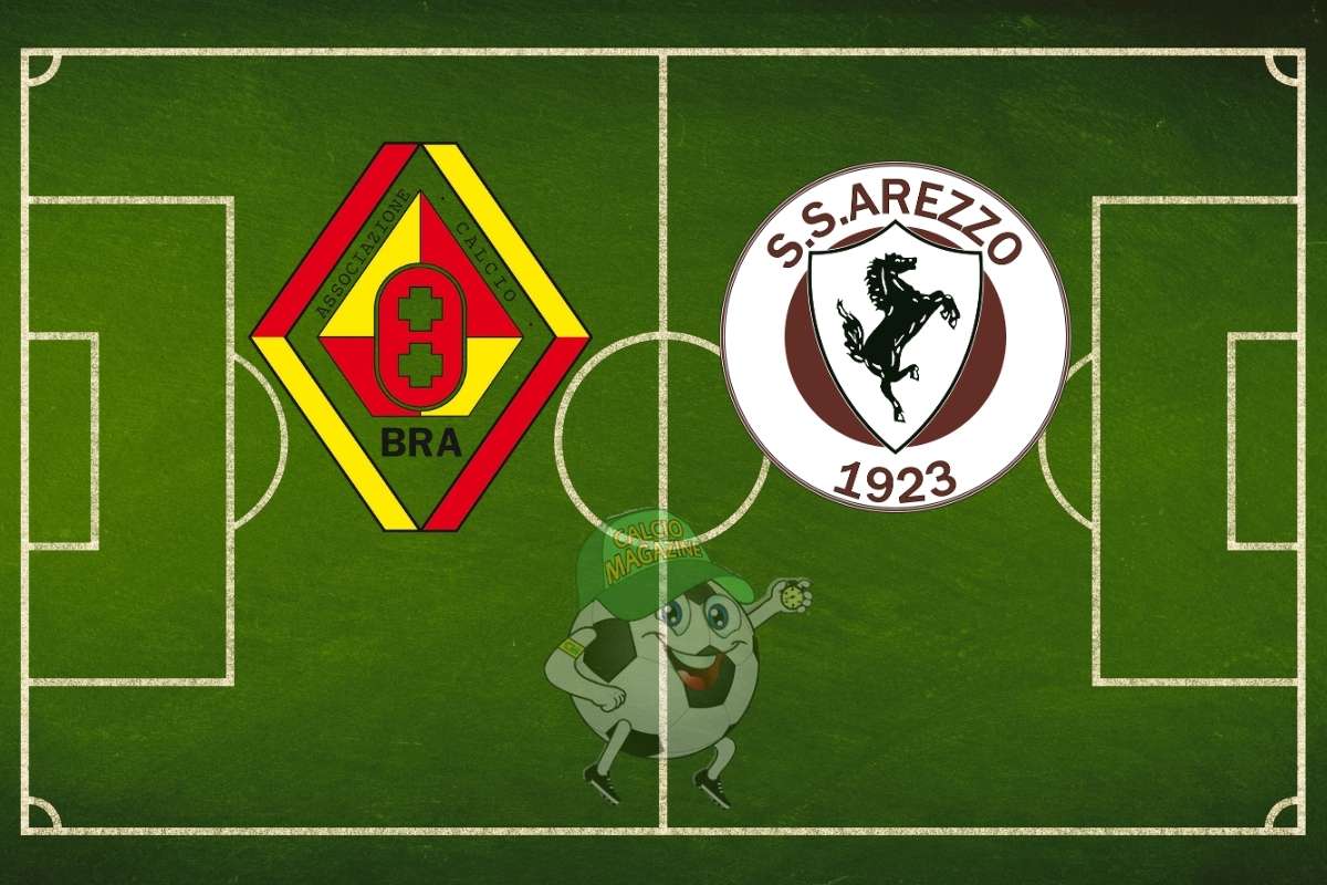 Bra Arezzo cronaca diretta live risultato in tempo reale