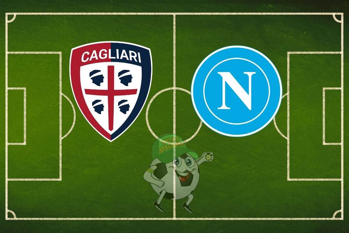 Cagliari Napoli cronaca diretta live risultato in tempo reale