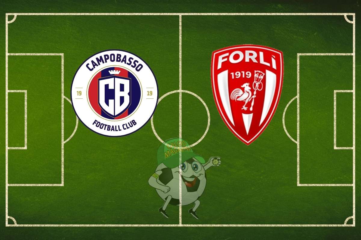 Campobasso Forlì cronaca diretta live e risultato in tempo reale