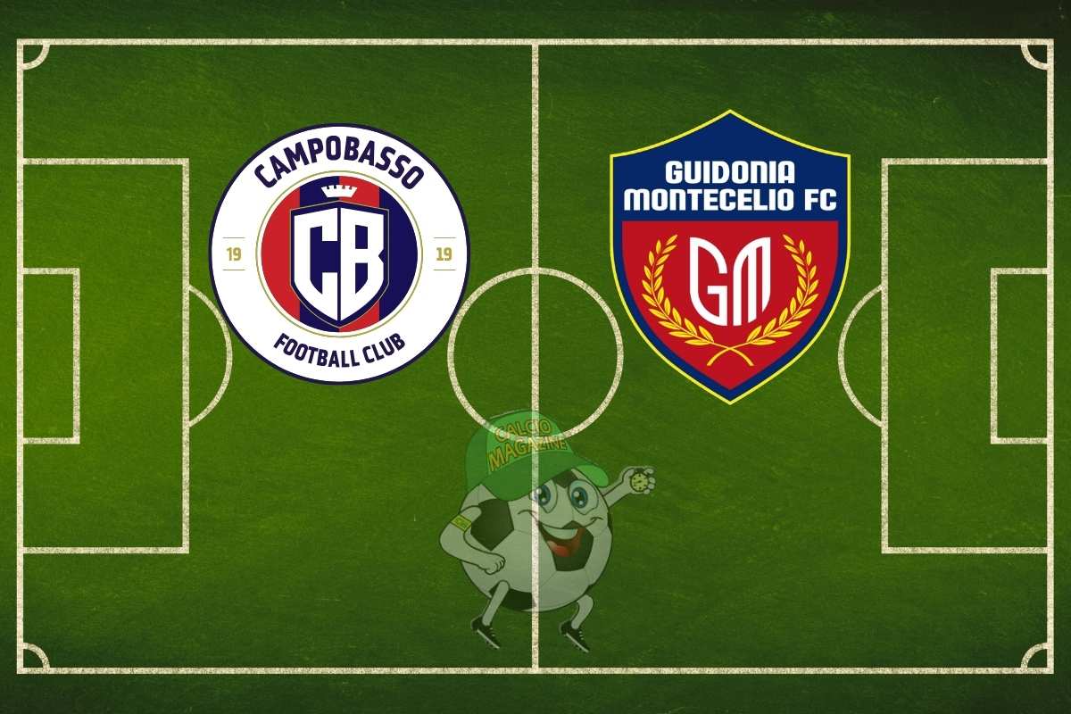 Campobasso Guidonia cronaca diretta live e risultato in tempo reale