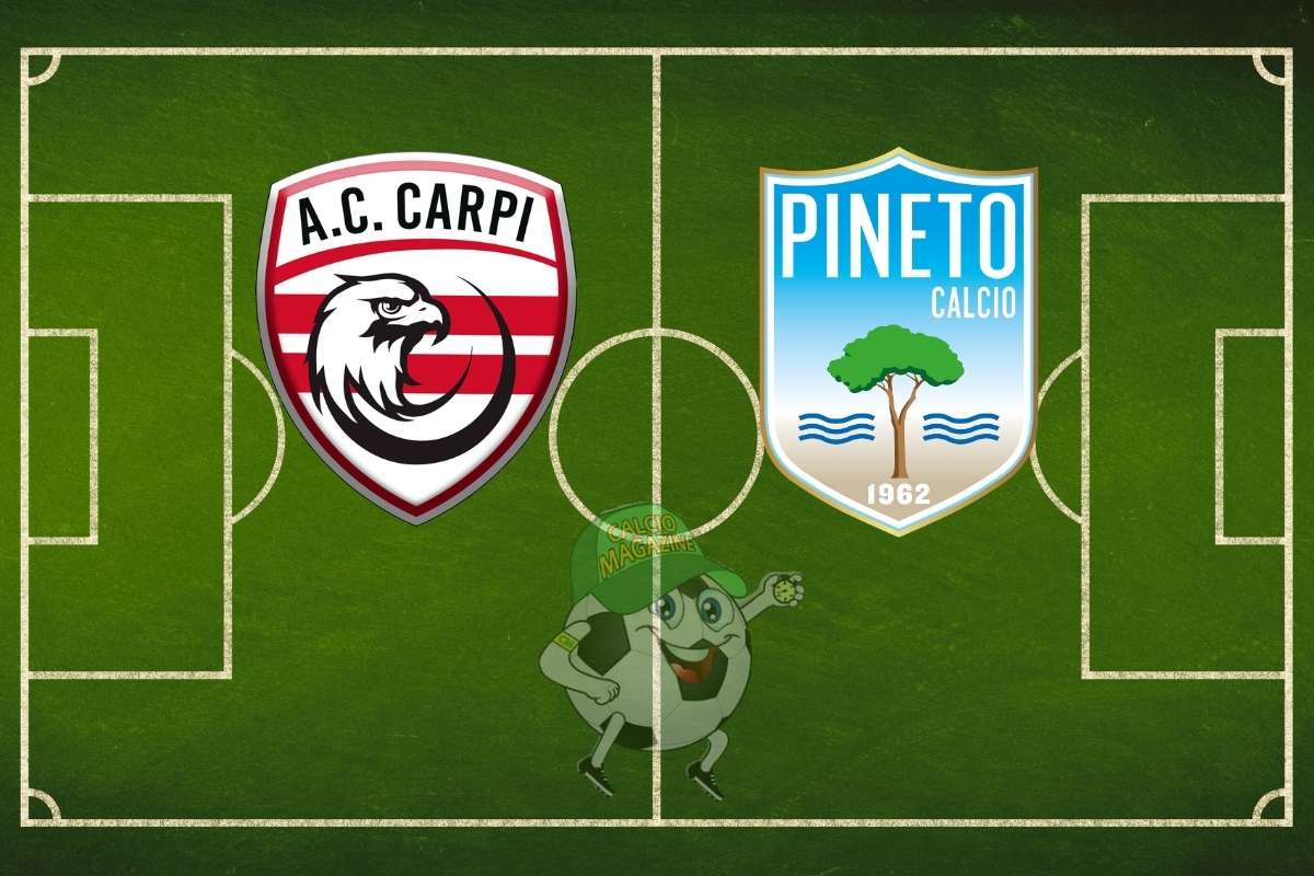 Carpi Pineto cronaca diretta live e risultato in tempo reale