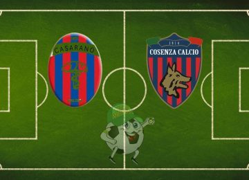Casarano Cosenza cronaca diretta live risultato in tempo reale