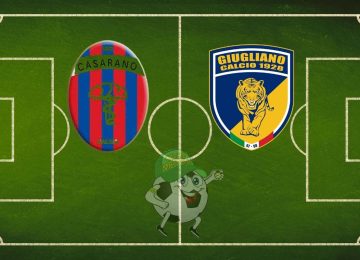 Casarano Giugliano cronaca diretta live e risultato in tempo reale