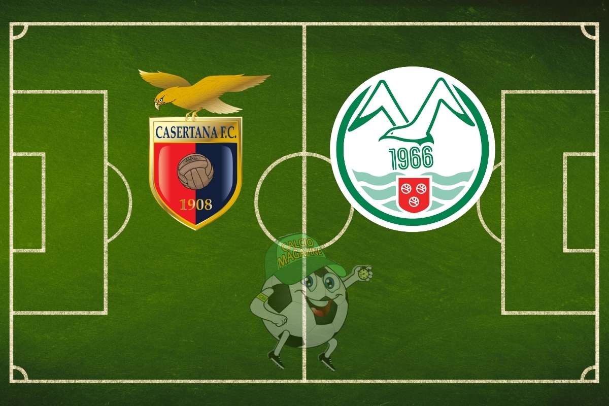 Casertana Monopoli cronaca diretta live risultato in tempo reale