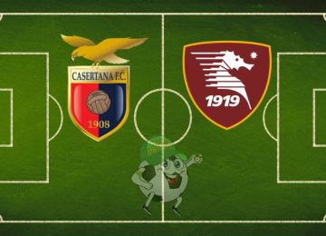Casertana Salernitana cronaca diretta live risultato in tempo reale