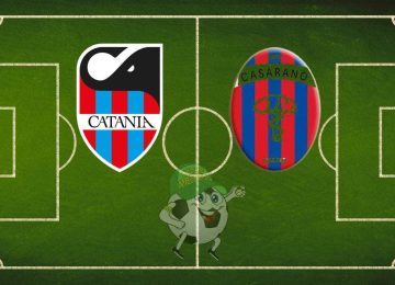 Catania Casarano cronaca diretta live e risultato in tempo reale