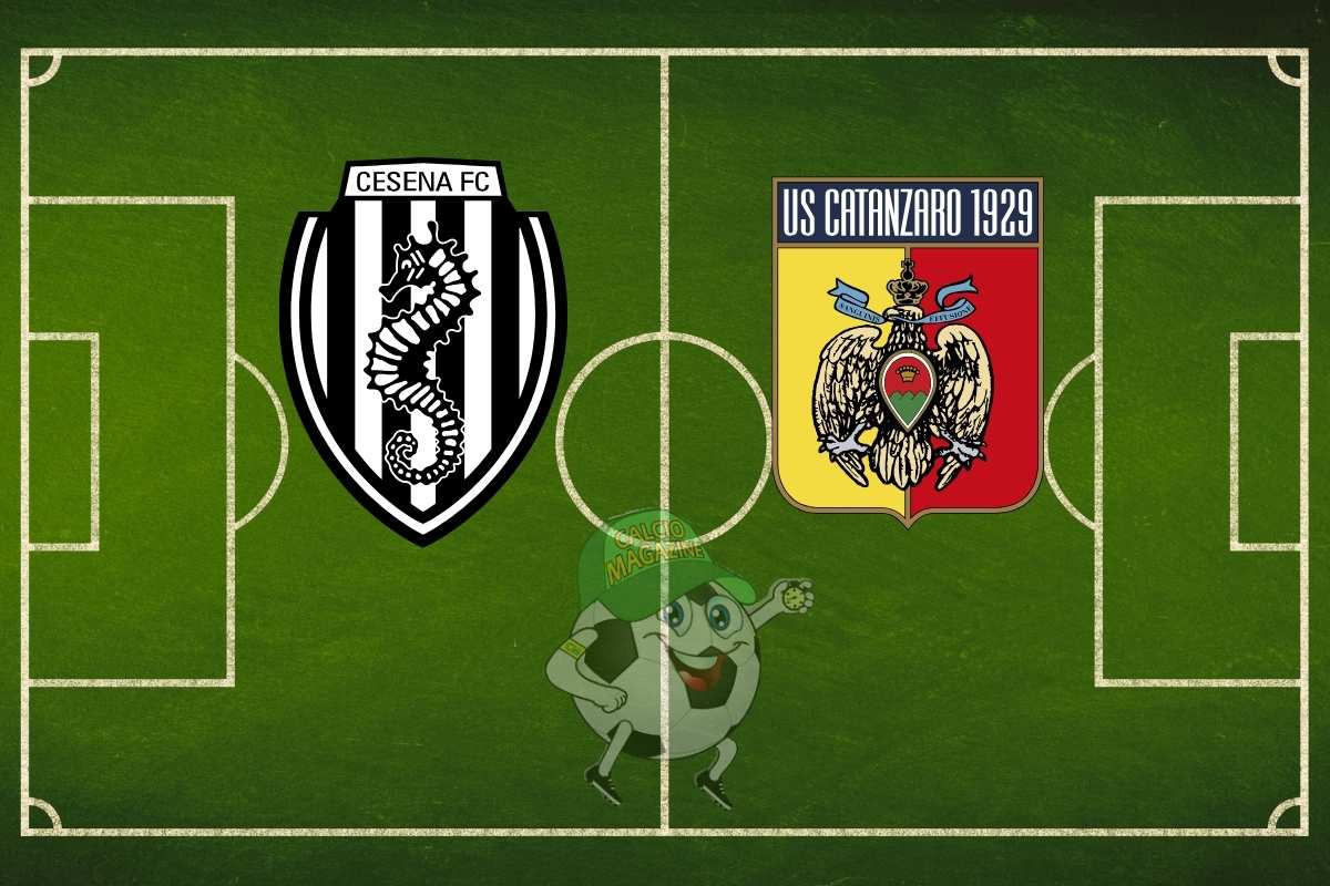 Cesena Catanzaro cronaca diretta live risultato in tempo reale