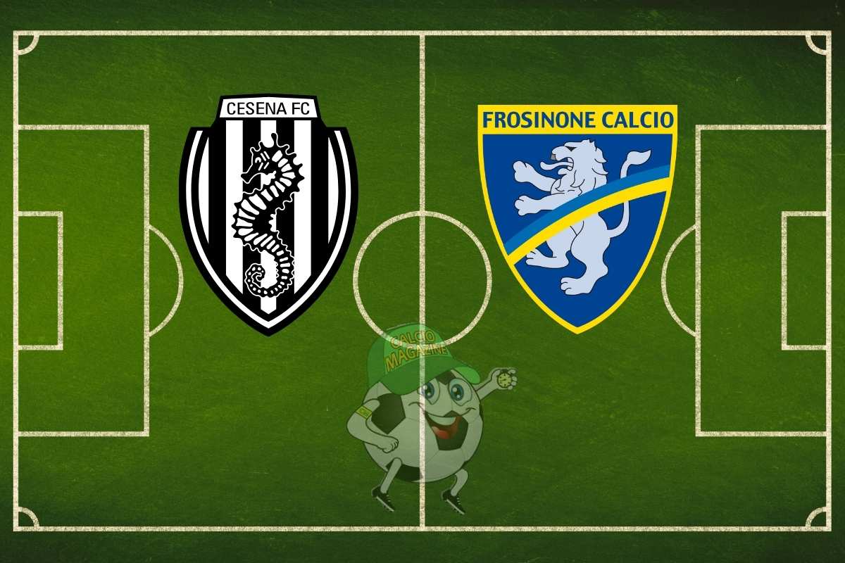 Cesena Frosinone cronaca diretta live risultato in tempo reale