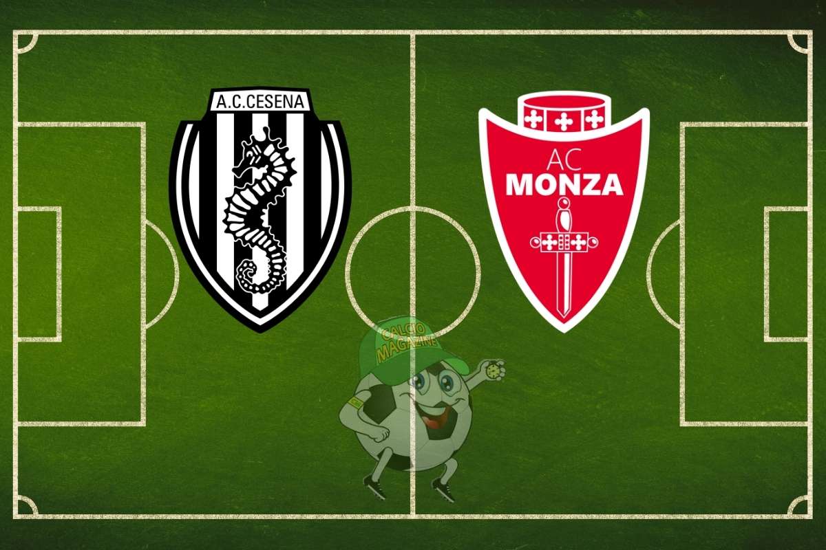 Cesena Monza cronaca diretta live risultato in tempo reale