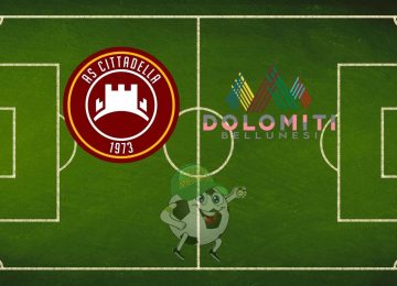 Cittadella Dolomiti Bellunesi cronaca diretta live risultato in tempo reale