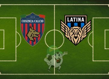 Cosenza Latina cronaca diretta live e risultato in tempo reale