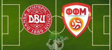 Danimarca Macedonia del Nord cronaca diretta live e risultato in tempo reale