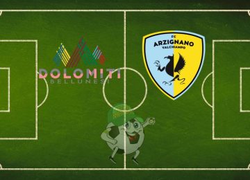 Dolomiti Bellunesi Arzignano cronaca diretta live e risultato in tempo reale