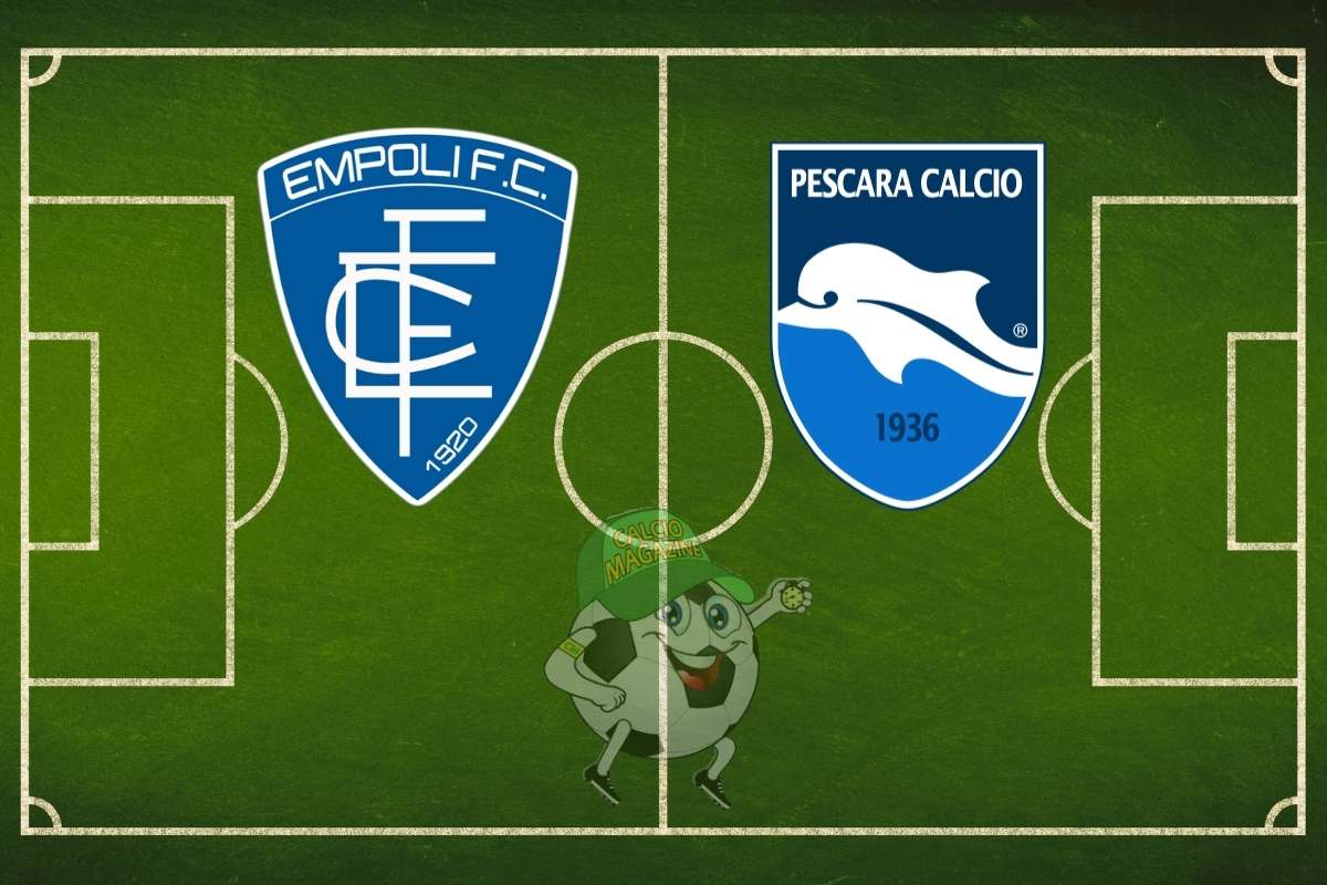 Empoli Pescara cronaca diretta live e risultato in tempo reale