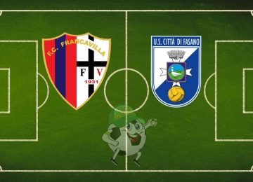 Francavilla Città di Fasano cronaca diretta live risultato in tempo reale