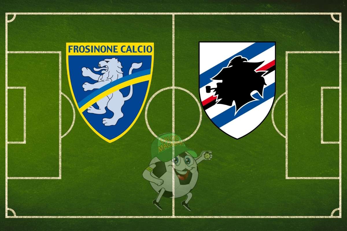 Frosinone Sampdoria cronaca diretta live risultato in tempo reale