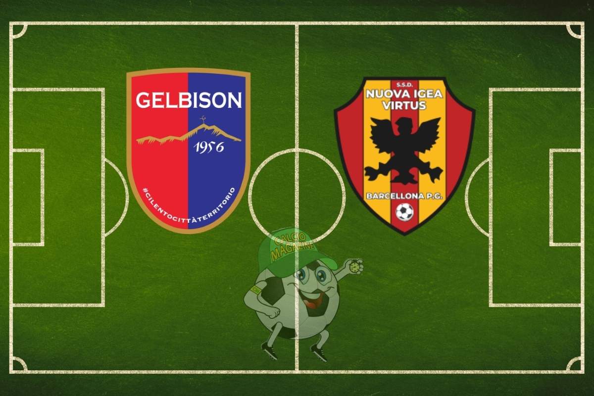 Gelbison Igea Virtus cronaca diretta live e risultato in tempo reale