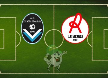 Giana Erminio Vicenza cronaca diretta live risultato in tempo reale