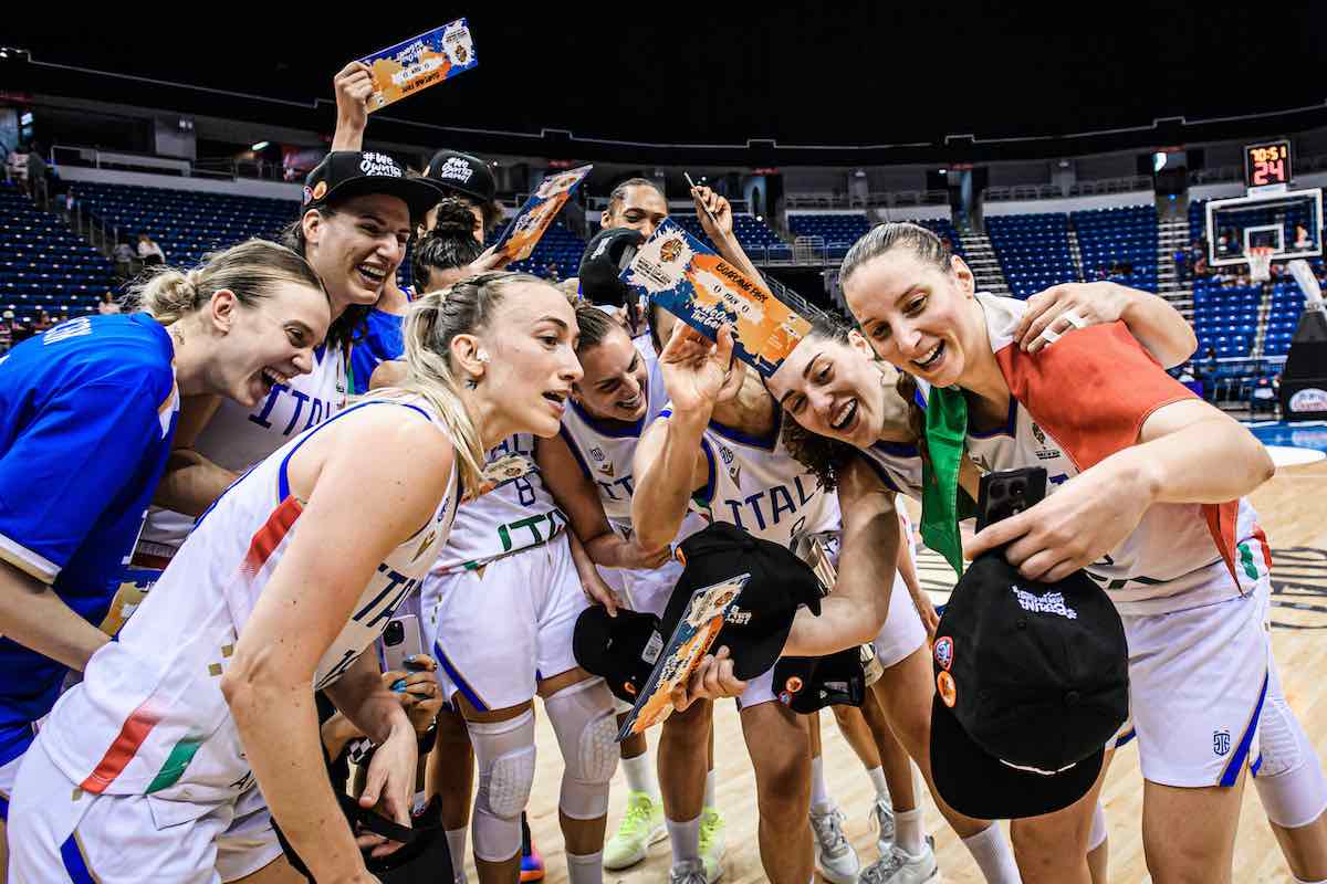 italia basket femminile qualificata mondiali 2026
