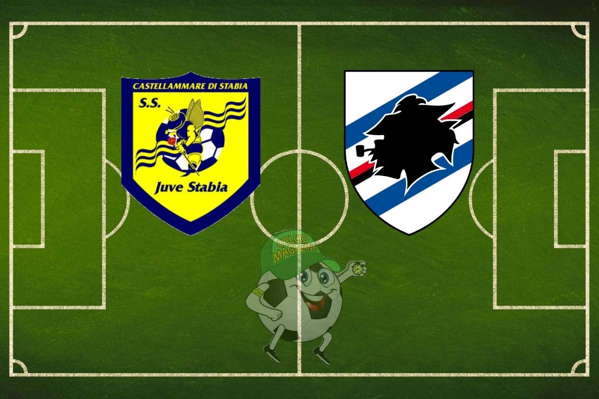 Juve Stabia Sampdoria cronaca diretta live risultato in tempo reale