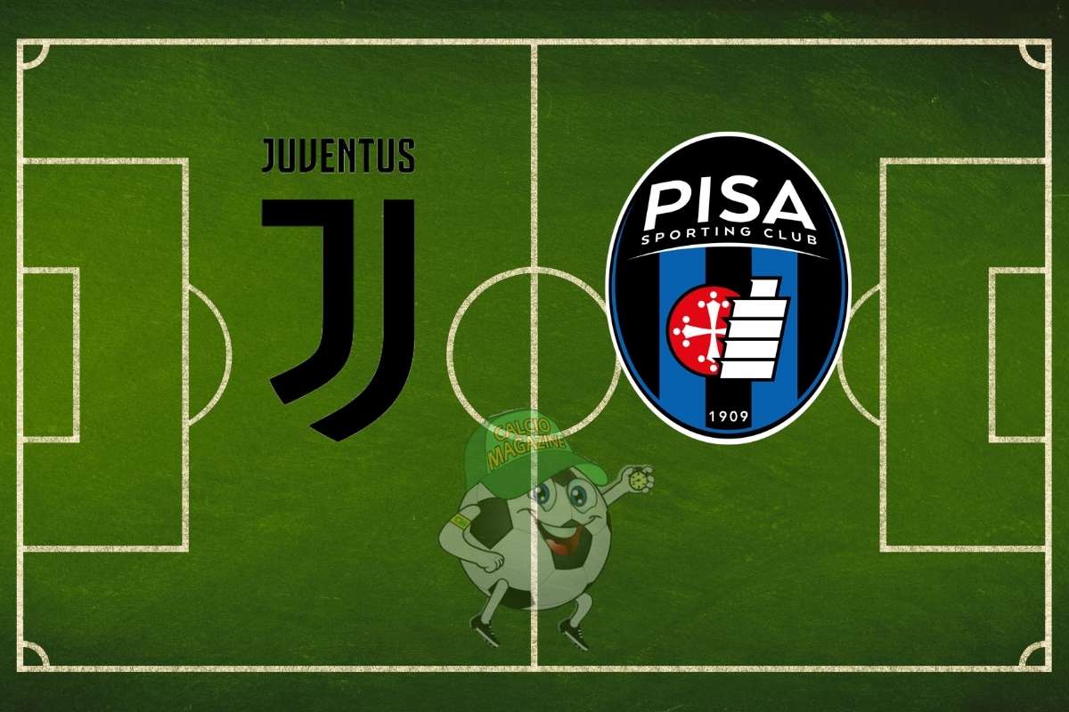 Juventus Pisa cronaca diretta live risultato in tempo reale