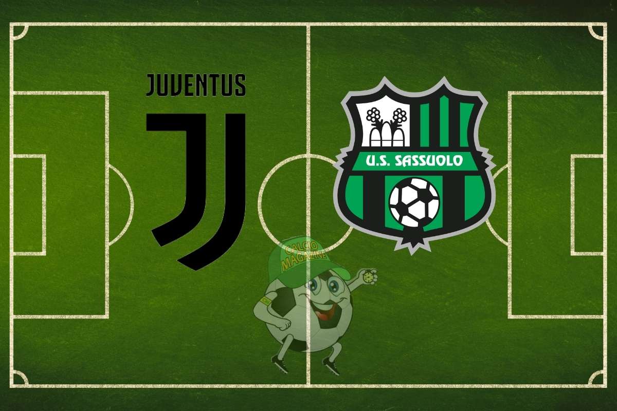 Juventus Sassuolo cronaca diretta live e risultato in tempo reale