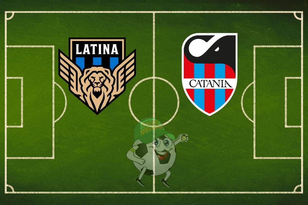 Latina Catania cronaca diretta live e risultato in tempo reale