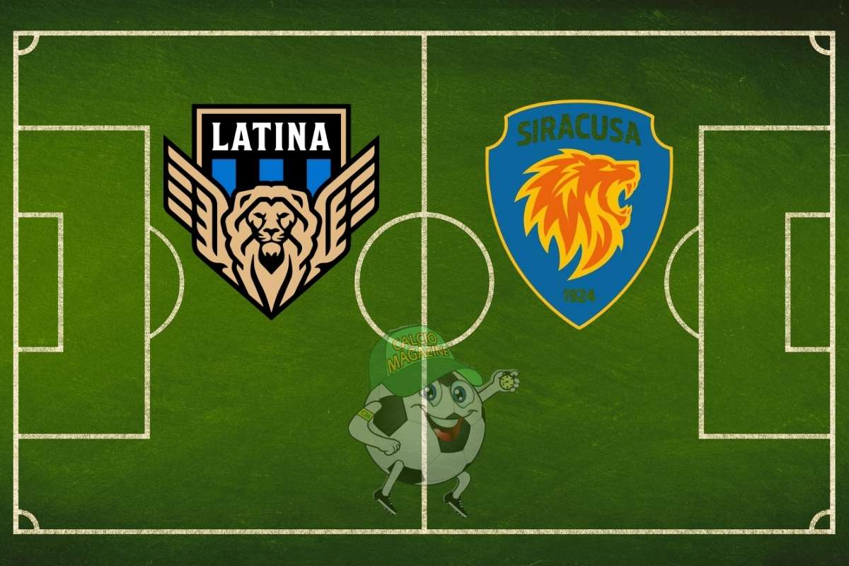 Latina Siracusa cronaca diretta live risultato in tempo reale