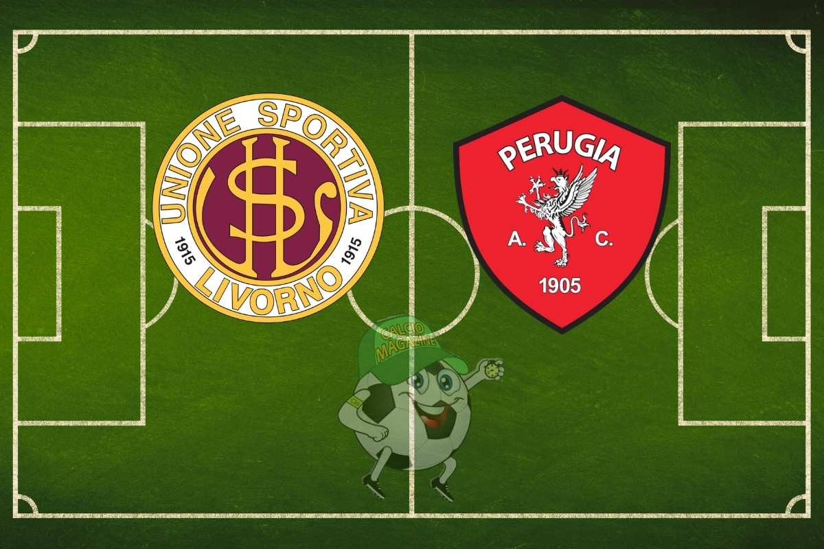 Livorno Perugia cronaca diretta live risultato in tempo reale