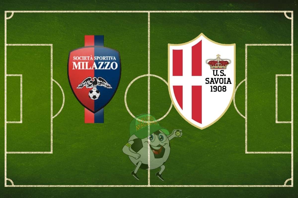 Milazzo Savoia cronaca diretta live e risultato in tempo reale