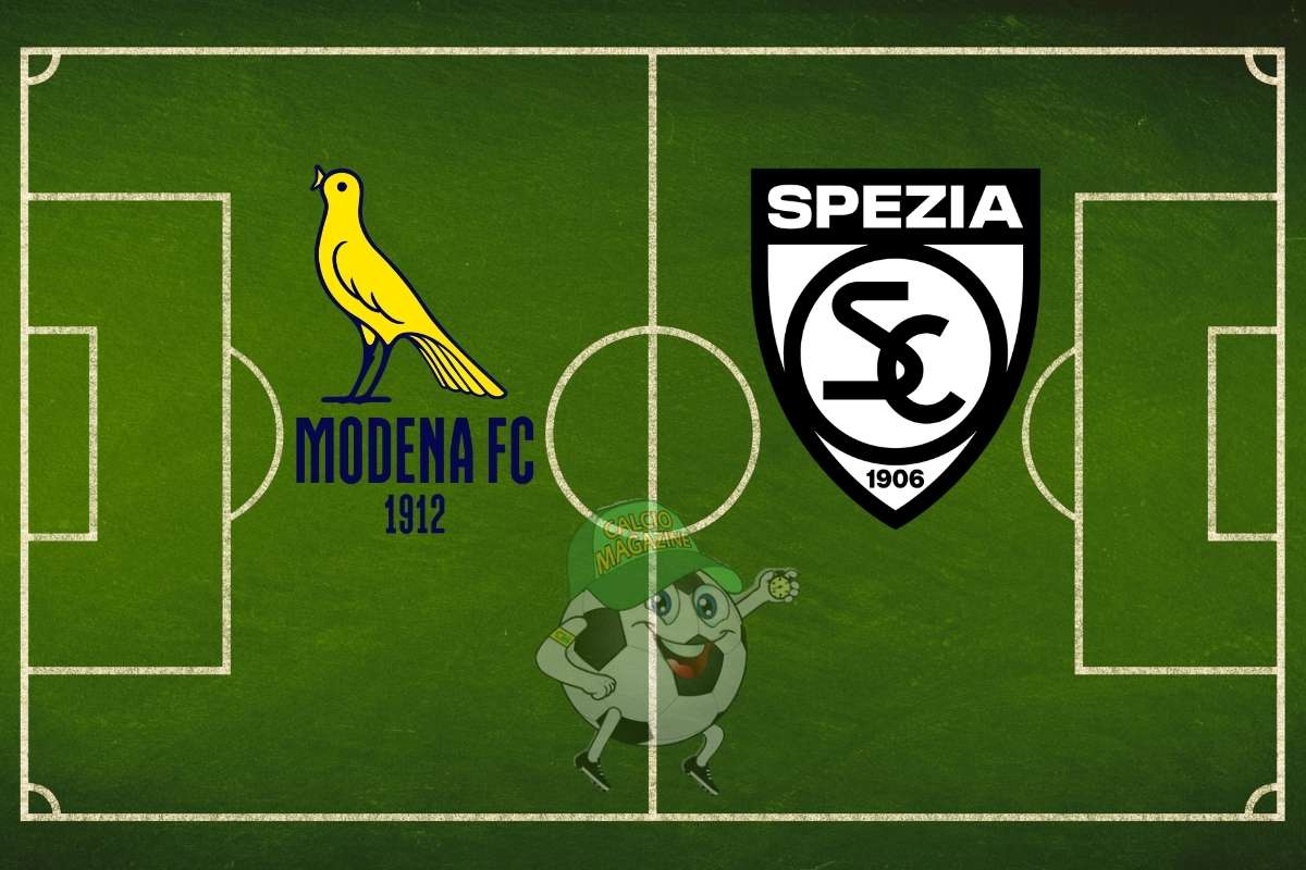 Modena Spezia cronaca diretta live risultato in tempo reale